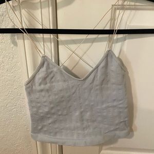 spaghetti straps tank